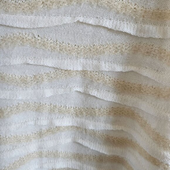 Soft Surroundings Woman Size S New Tunic Sweater Cotton Blend Textured Cowl Neck - Picture 3 of 9